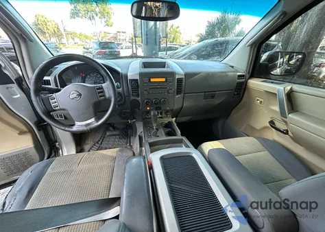 2004 Nissan Titan Xe z USA, uszkodzony, nr VIN 1N6AA07A94N555888